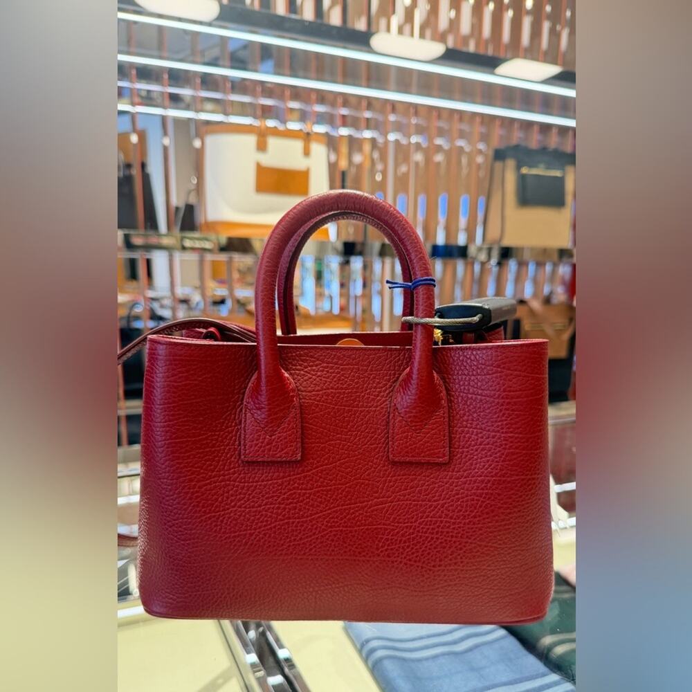 Burberry Tophandle crossbody bag small red - Picture 6 of 10